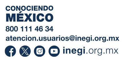 Logotipo INEGI en jpg, horizontal color azul marino