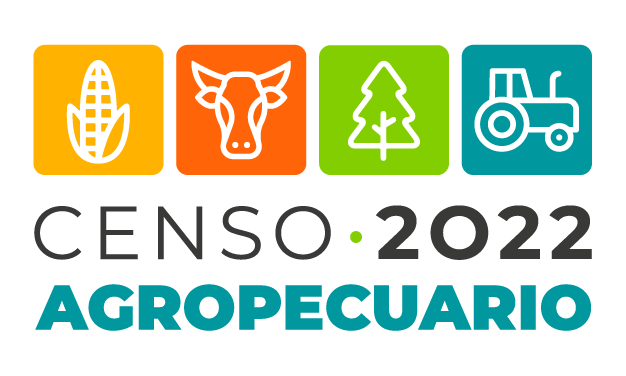 Logotipo Censo Agropecuario 2022 en png, horizontal color