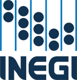 Logotipo INEGI en png, vertical color