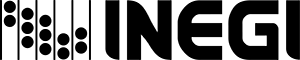 Logotipo INEGI en png, horizontal color negro