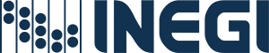 Logotipo INEGI en png, horizontal color azul marino