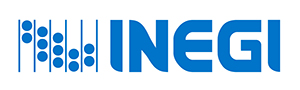 Logotipo INEGI en jpg, horizontal color azul cian