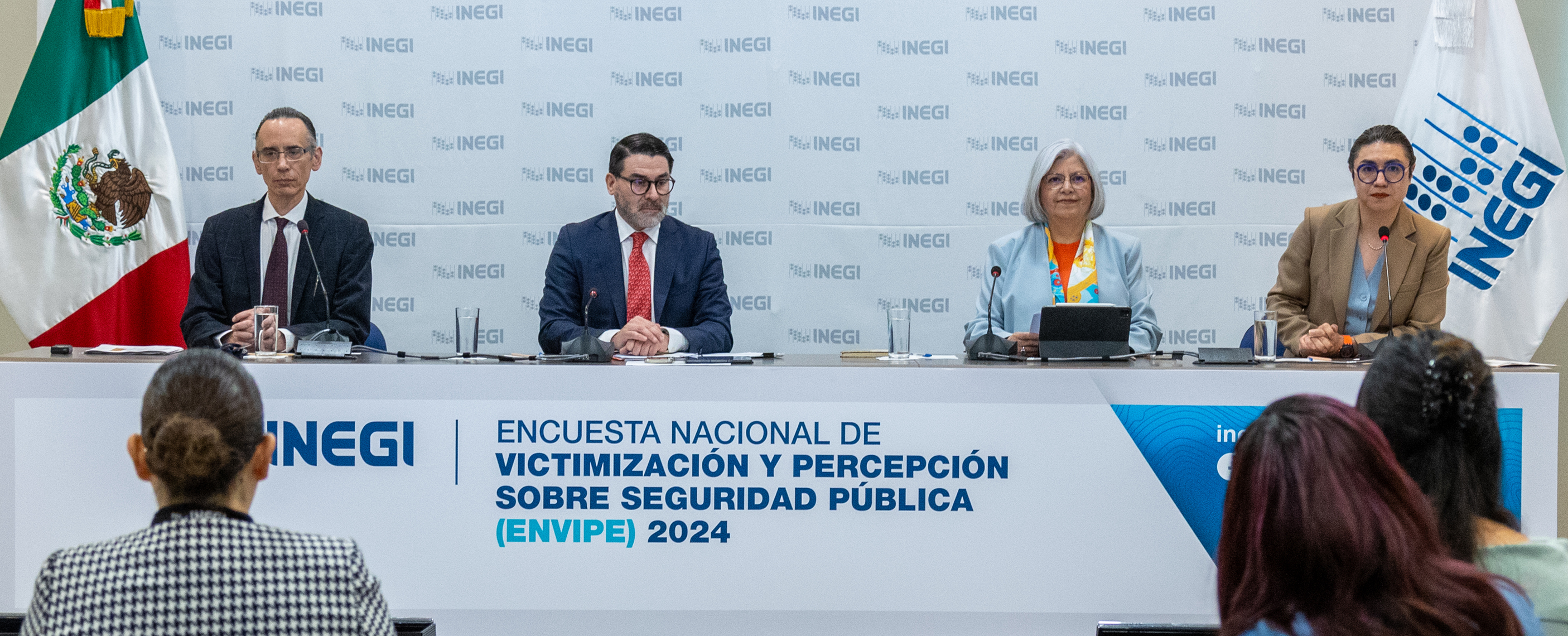 Presentación de resultados de la ENVIPE 2024.