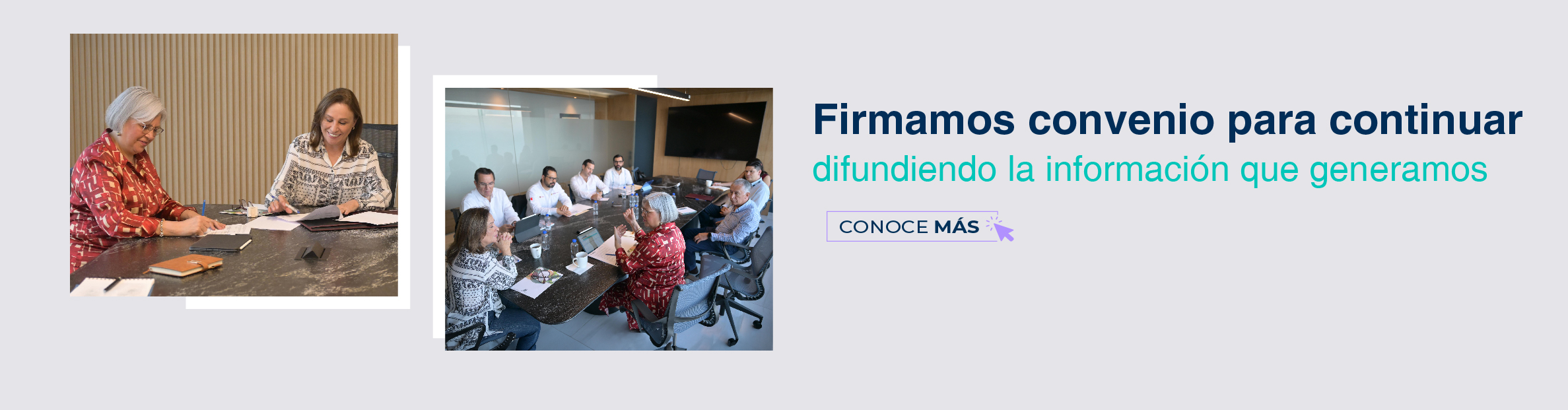 firma de convenio de continuidad.