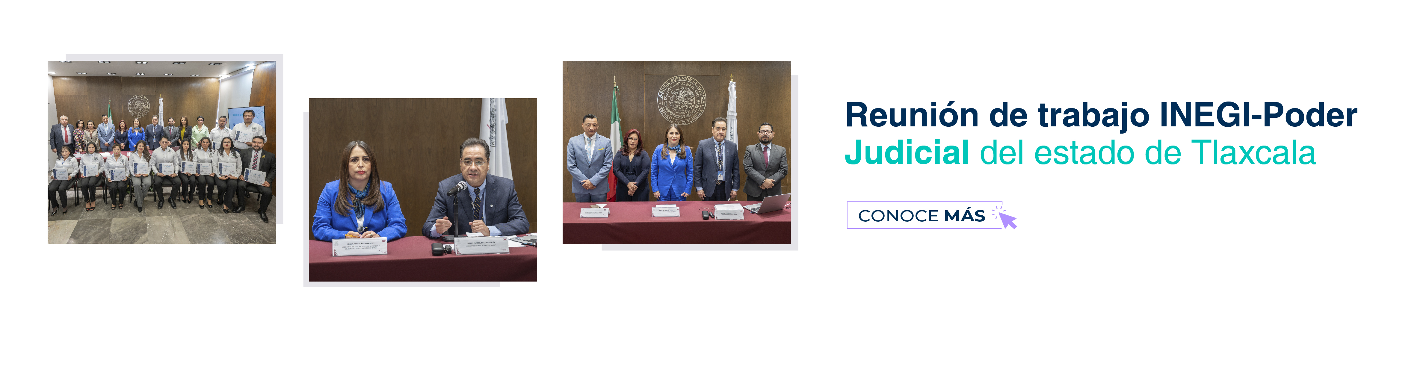 autoridades de ambas instituciones y enlaces del Poder Judicial.