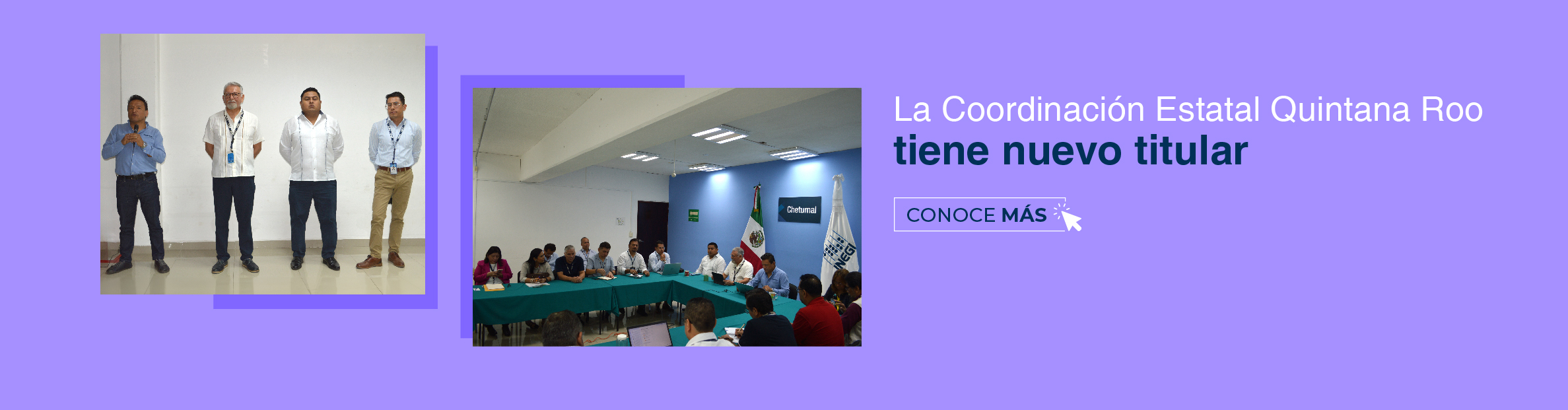 Presentación del nuevo coordinador estatal Quintana Roo.