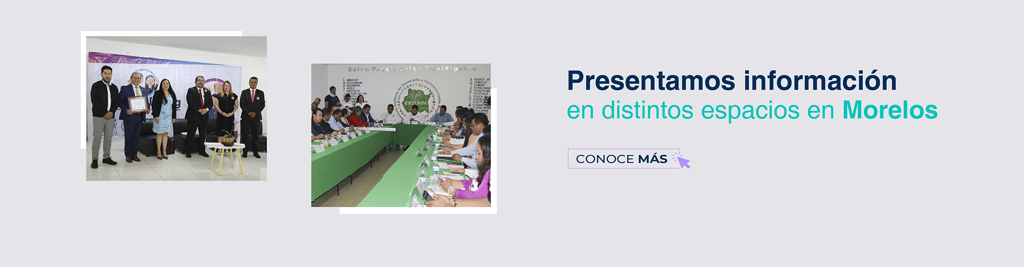 Asistentes a los eventos.