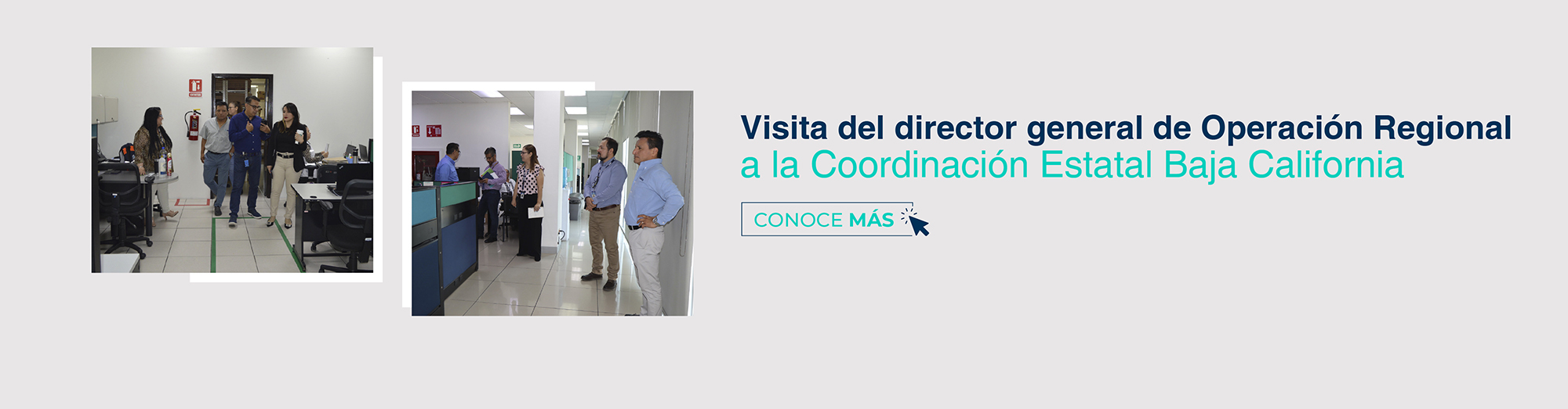 visitantes y personal del Instituto que los atendió.