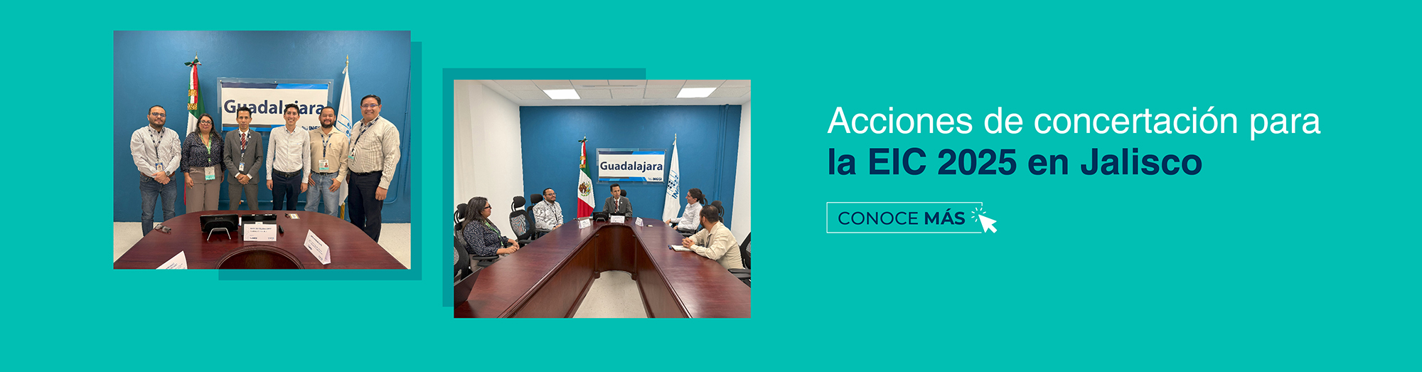 visitantes y personal del Instituto que los atendió.