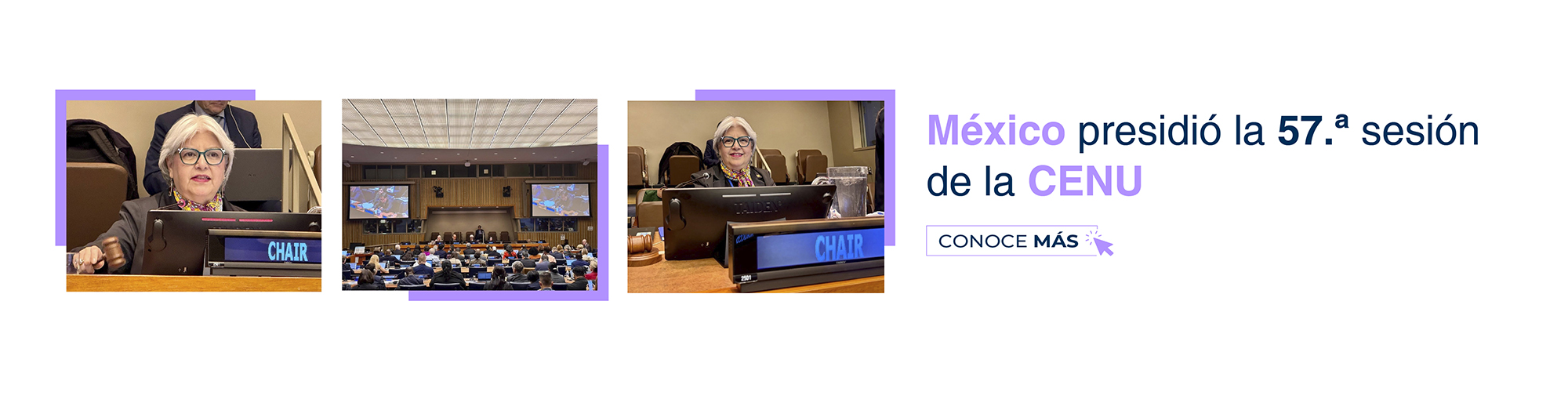 Presidenta del INEGI en evento internacional