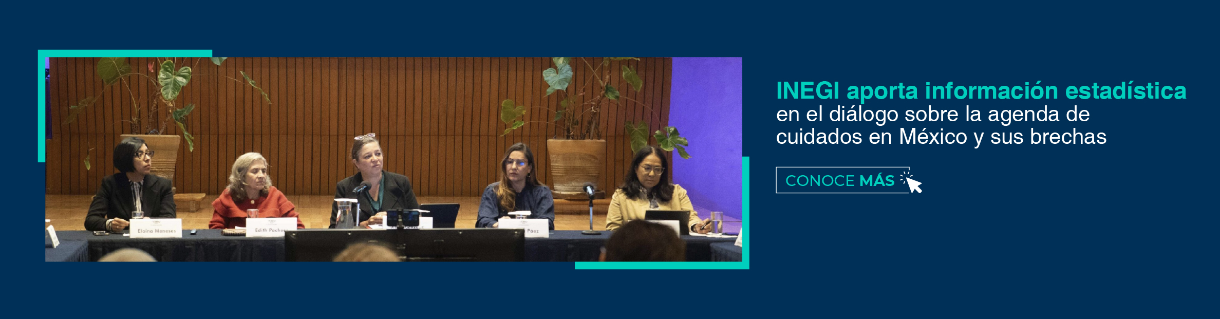 autoridades y personal asistente.